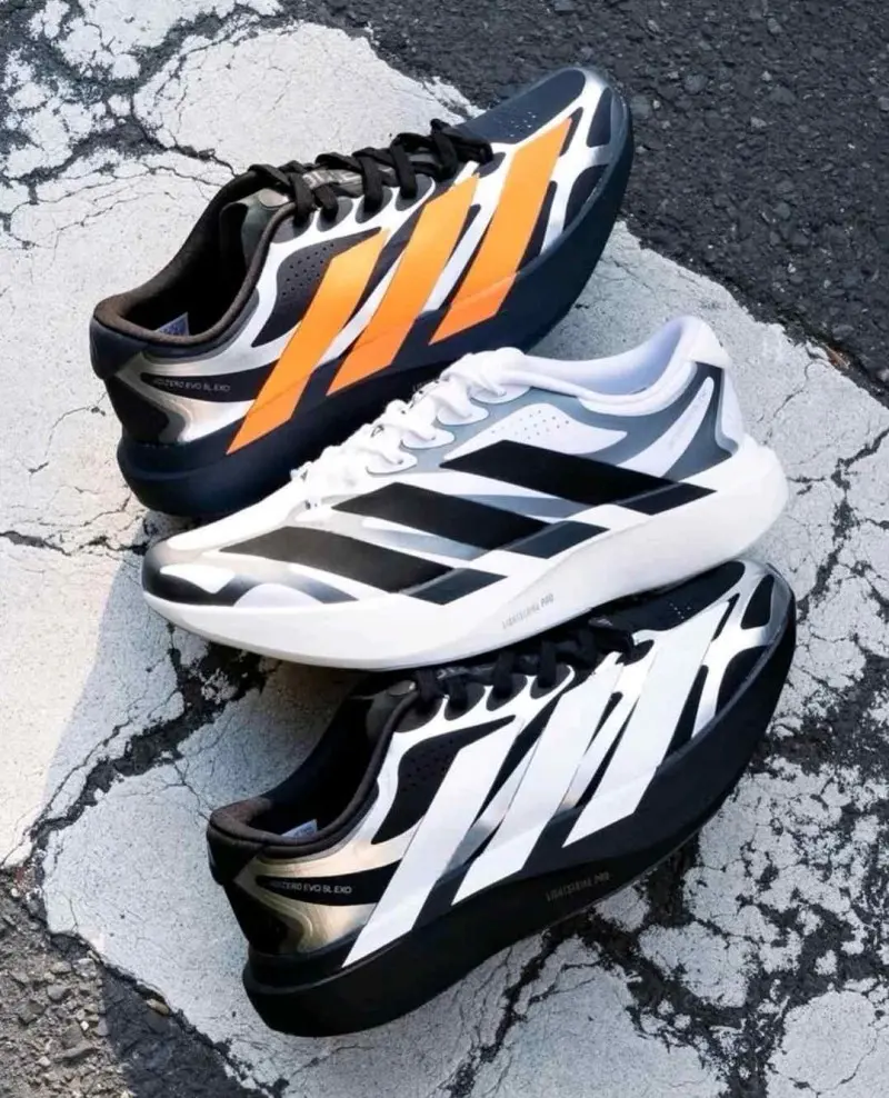Adidas Adizero EVO SL EXO Carbon Lucid Orange - Image 4