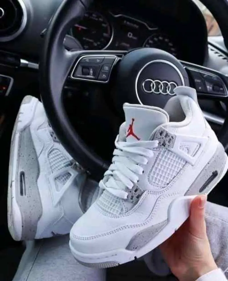 Jordan 4 Oreo White With special box For mens - Image 3