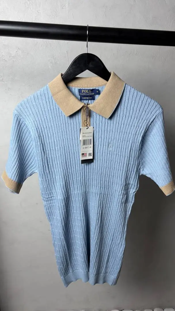 Ralph Lauren Premium Knit Polo T-Shirt 1413 - Image 2