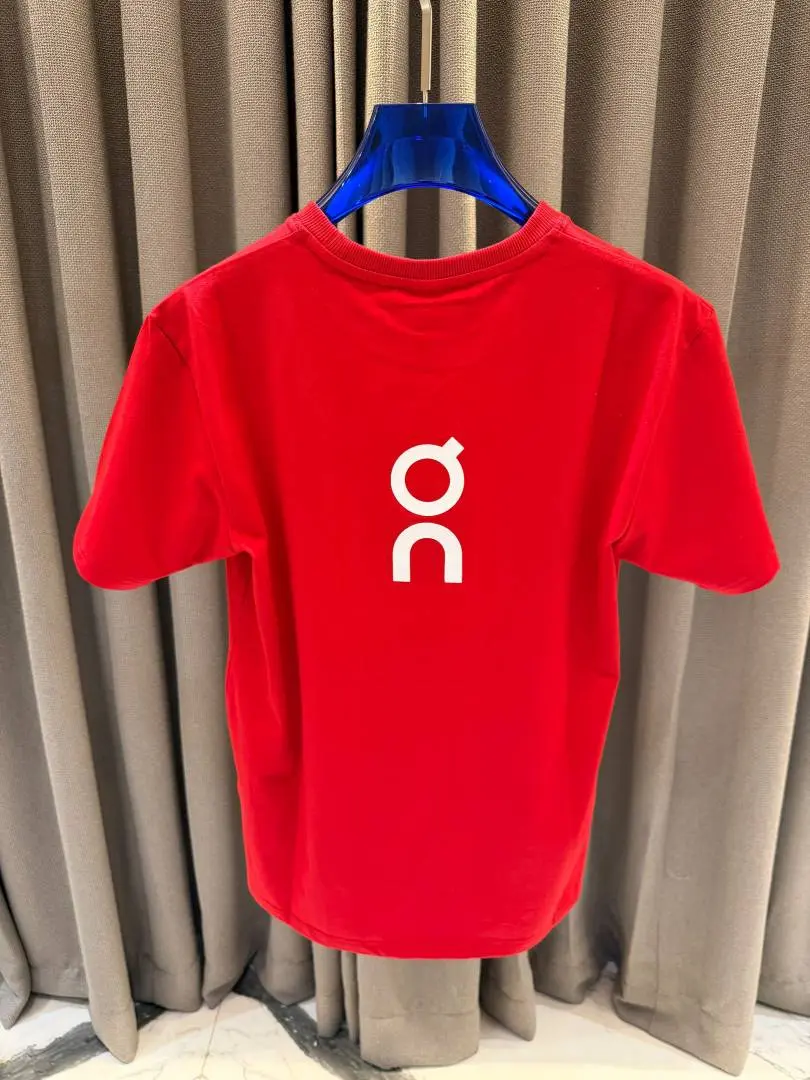 On Cloud Round Neck T-shirt Red - Image 2