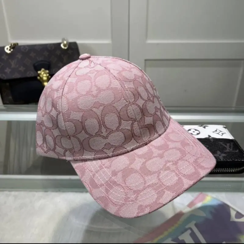 Coach Signature Jacquard Baseball Unisex Cap With Safety Box - Image 5