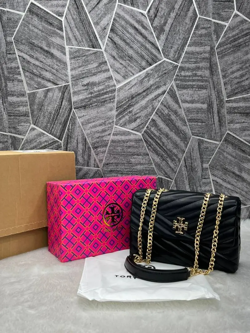 Tori Burch Kira Quilted ShoulderBag With Premium DoubleBox Packing - Image 4