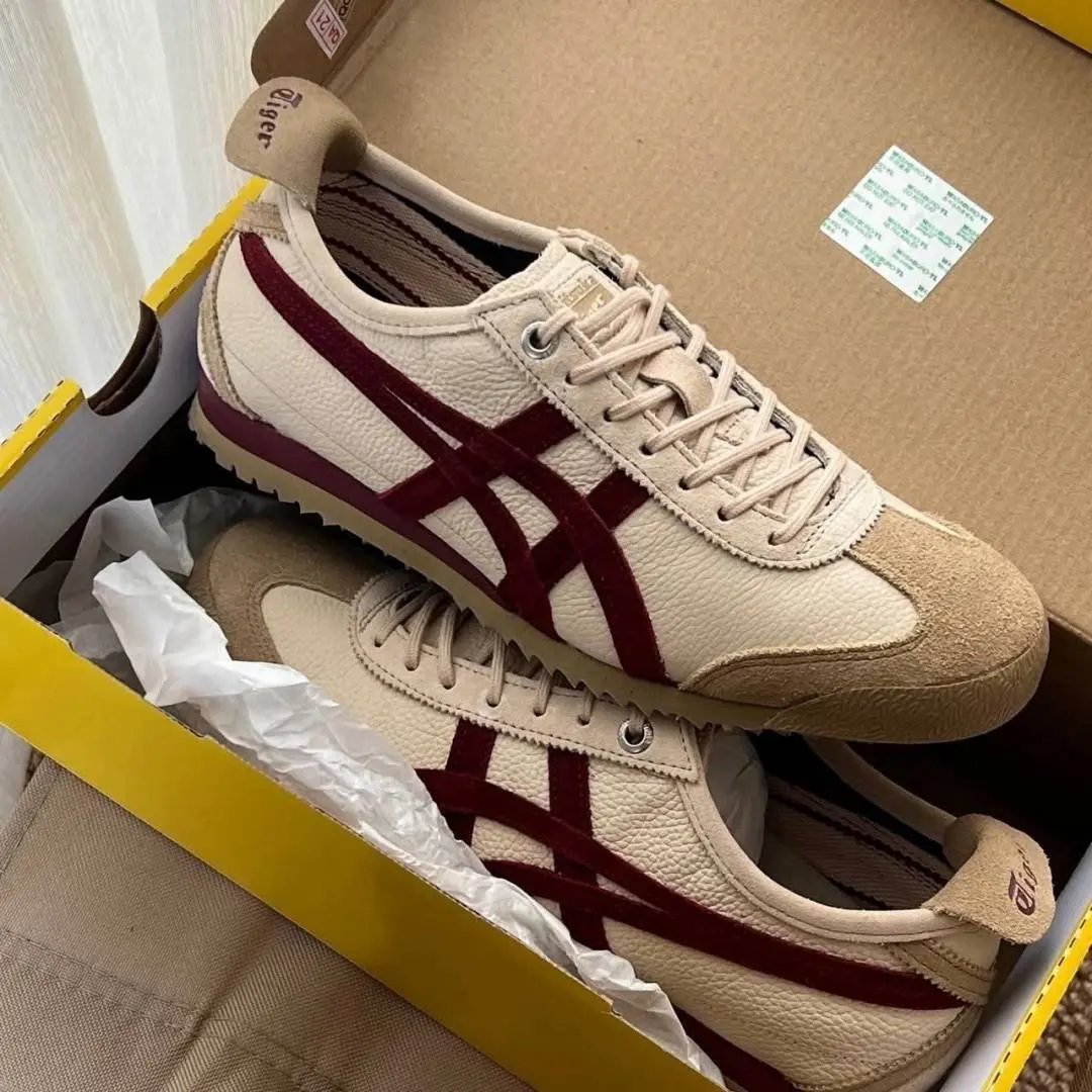 Onitsuka tiger Mexico 66 SD Beige Beet Juice - Image 3