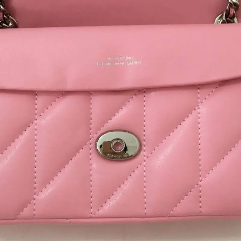 Coach Tabby 20 Shoulder Bag With OG Box & Dust Bag (Pink Purple-948) - Image 5