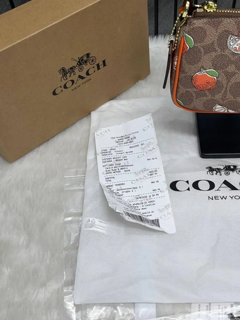 Coach Nolita Highend SuperPremium With OriginalBox DustCover Bill Tags - Image 7