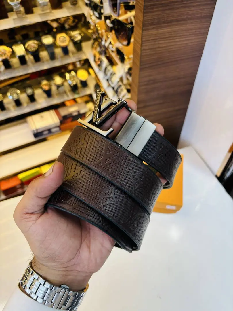 50 LV LOIUS VUTTON PREMIUM QUALITY REVERSIBLE BELT - Image 2