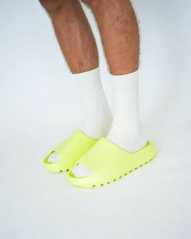 Adidas Yeezy Slide Green Glow UA Quality For Men s - Image 14