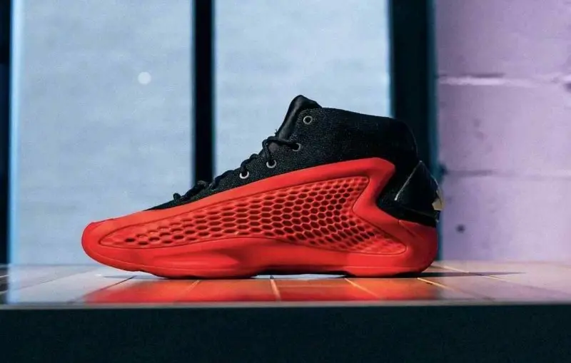 Adidas anthony edwards 1 ascent mid basketball shoes core black-orange 517 - Image 7