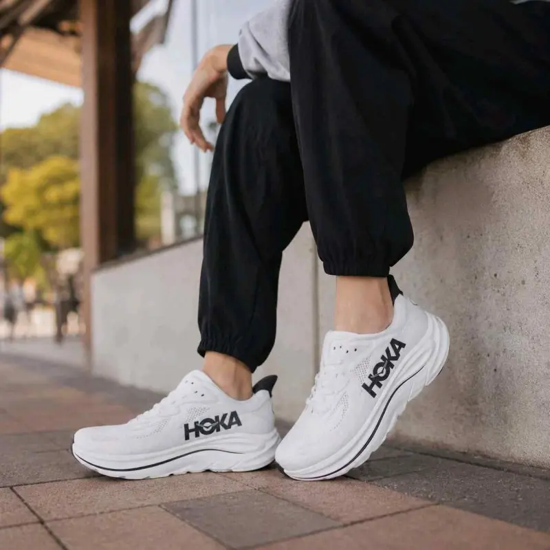 Hoka Clifton 10 White Black 2485 - Image 3