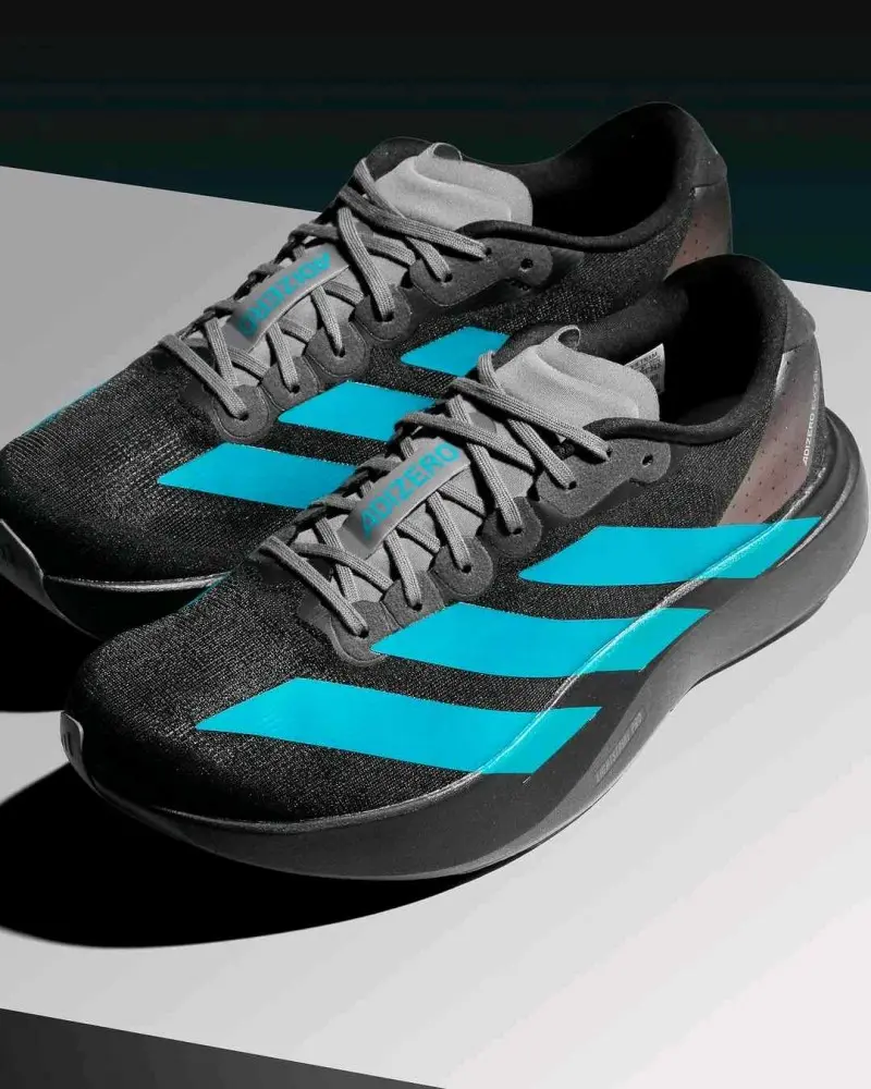 Adidas Adizero Evo SL Black Pure Teal 6025 - Image 4