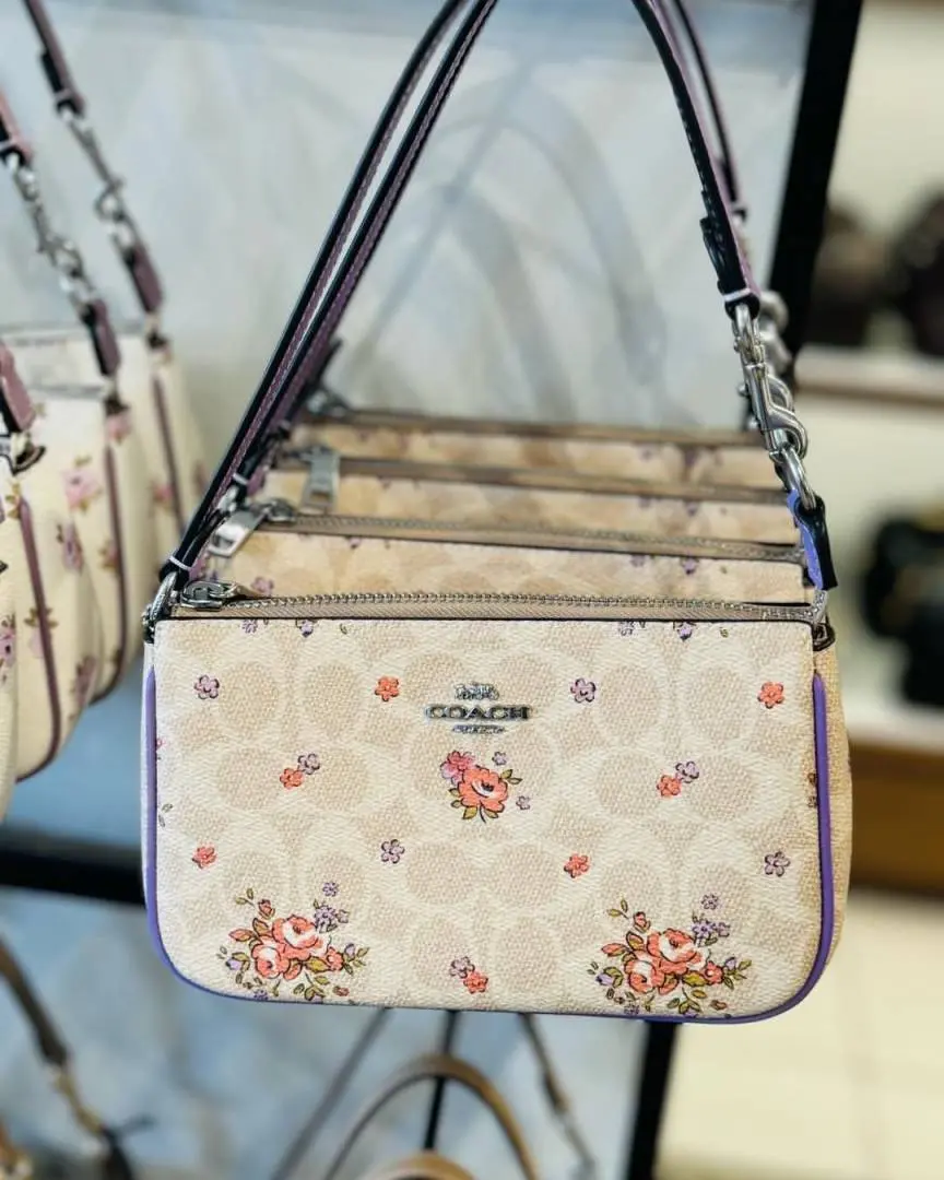 Coach Nolita 19 Premium Limited Edition Flower With DustCover CarryBag - Image 5