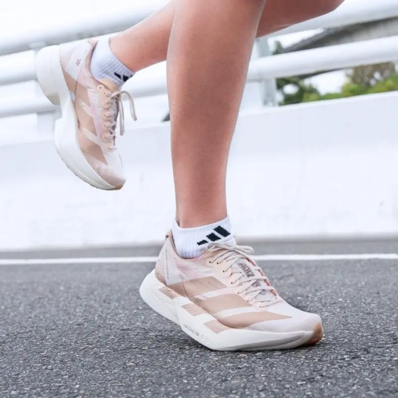 Adizero adios pro 4 shoes s adizero adios pro 4 warm sandstone - Image 3