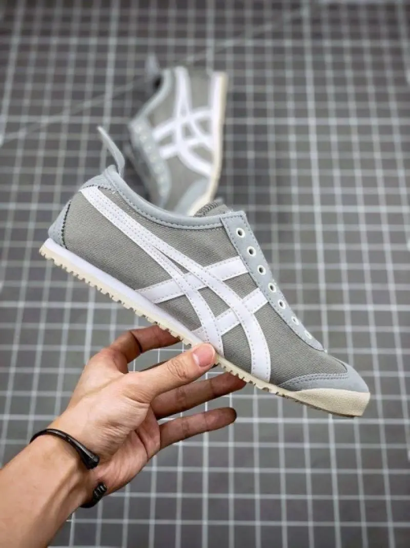 Tiger Slipon Grey White 575 sale - Image 4