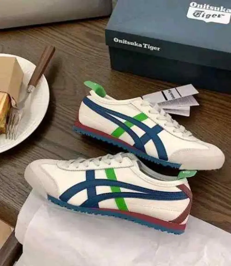 Onitsuka Tiger Mexico 66 Navy Green - Image 7
