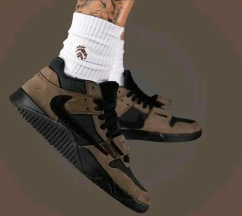 Travis Scott x Jordan Jumpman Jack TR Dark Mocha SEMI UA QUALITY - Image 8