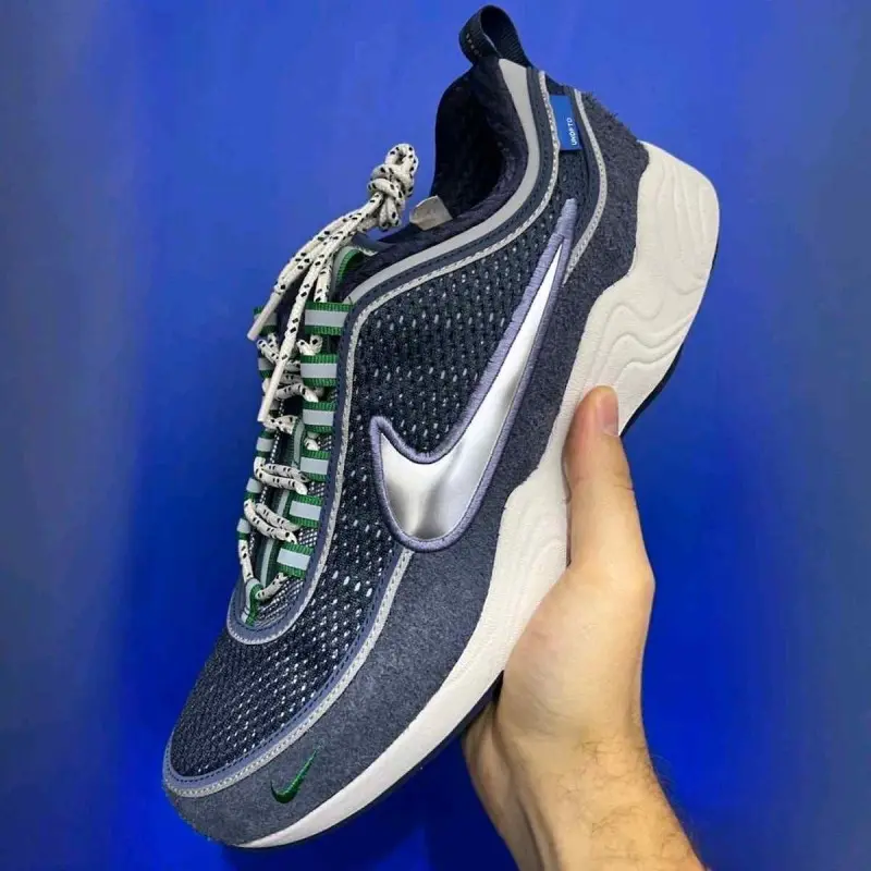 UNDEFEATED Nikkee x Air Zoom Spiridon Thunder Blue - Image 6