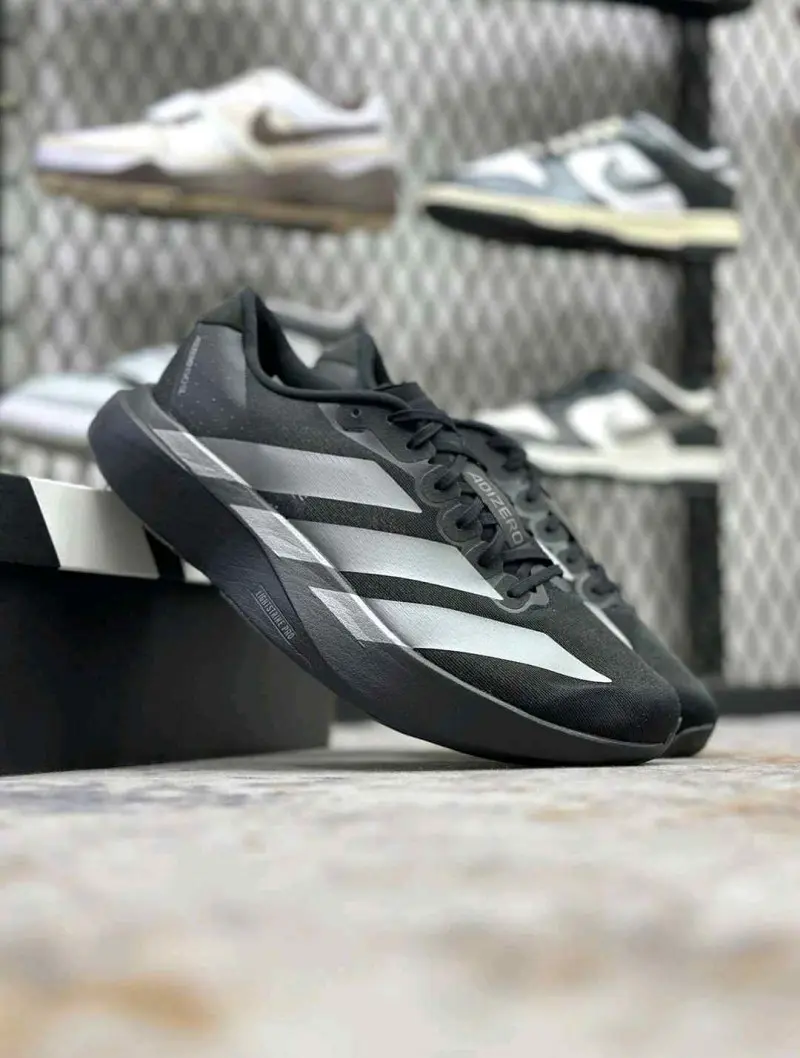 Adidas Adizero Evo SL Black Iron Metallic - Image 3