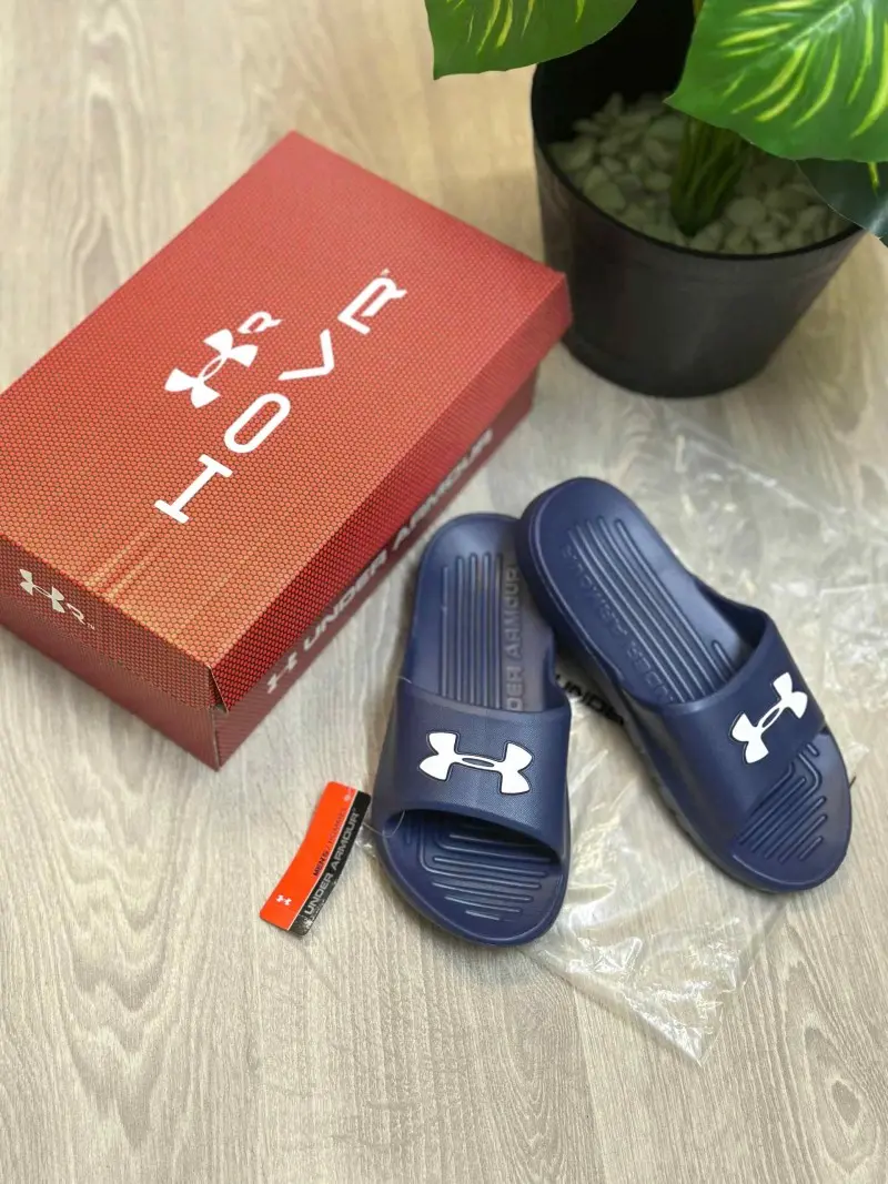 Under Armor Core PTH Blue Slides - Image 2