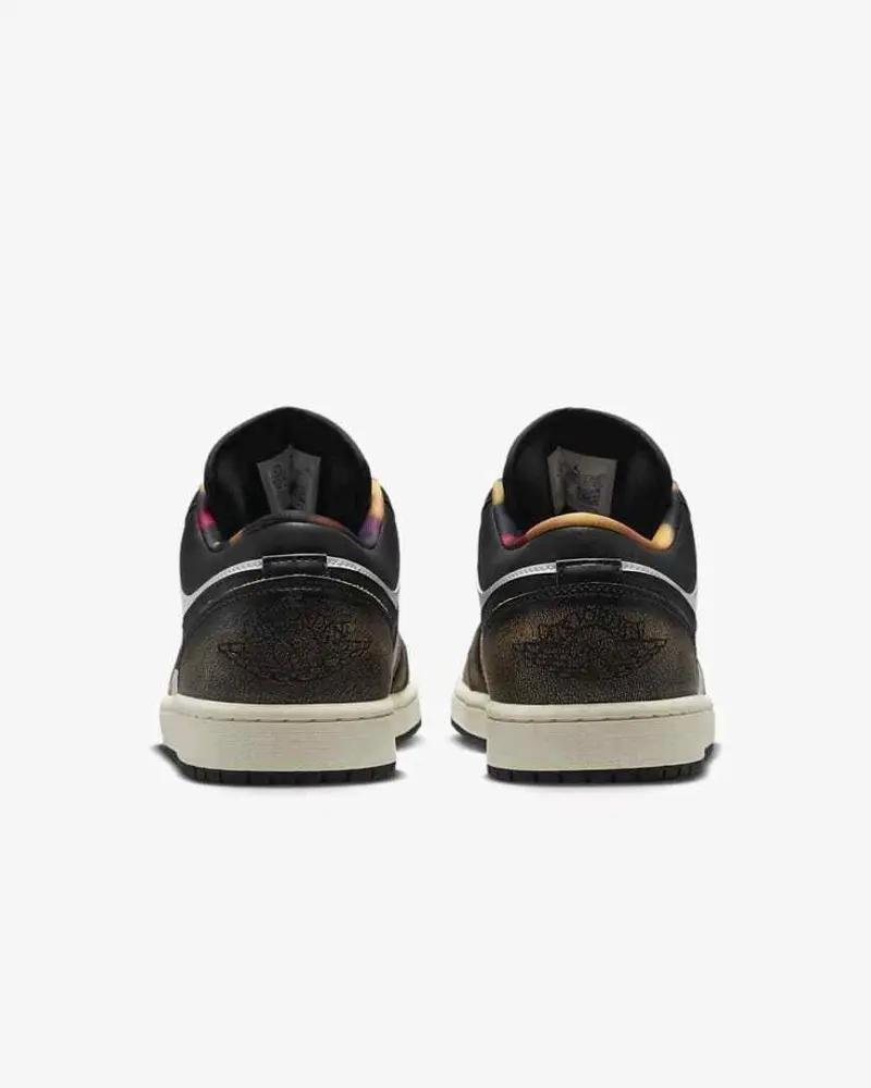 Air jordan 1 Low SE Wear Away Tan yellow 389 - Image 4