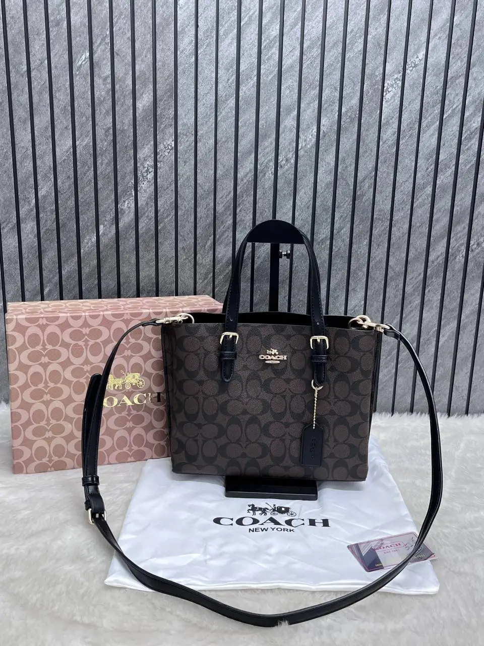 Coach Mollie 25 Tote Premium Highend With OriginalBox Packing - Image 5