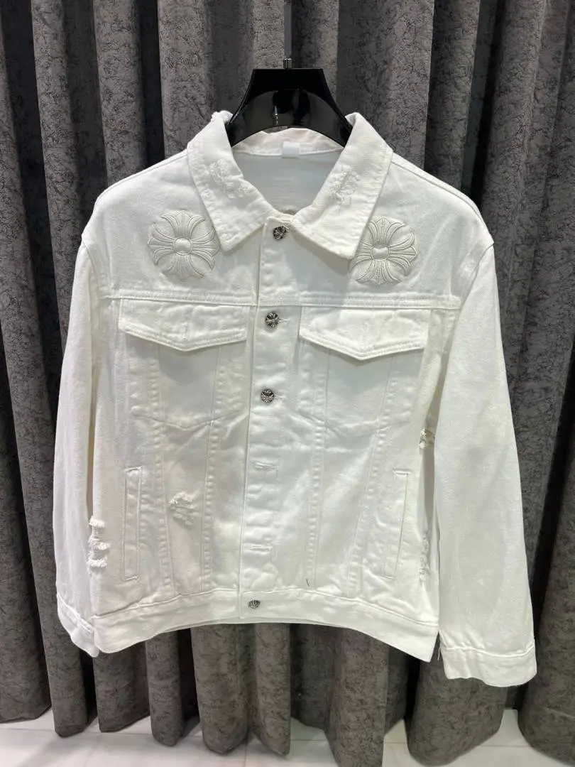 CHROME HEARTS IMPORTED STORE ARTICLE DENIM JACKET - Image 2
