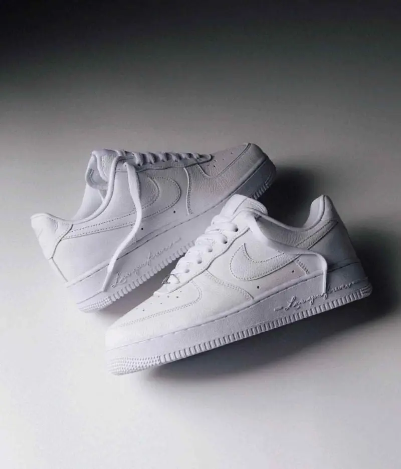 Nocta X Nikkee Airforce 1 Low Certified Lover Boy Triple White - Image 3