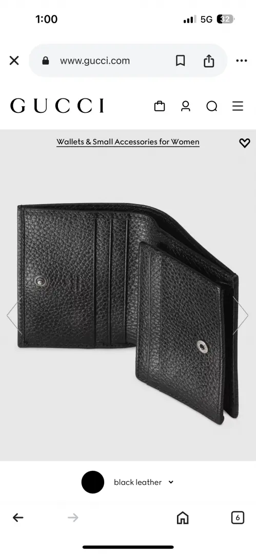 Gucci G3 GG Marmont Unisex Wallet With OriginalBox DustCover Card - Image 13