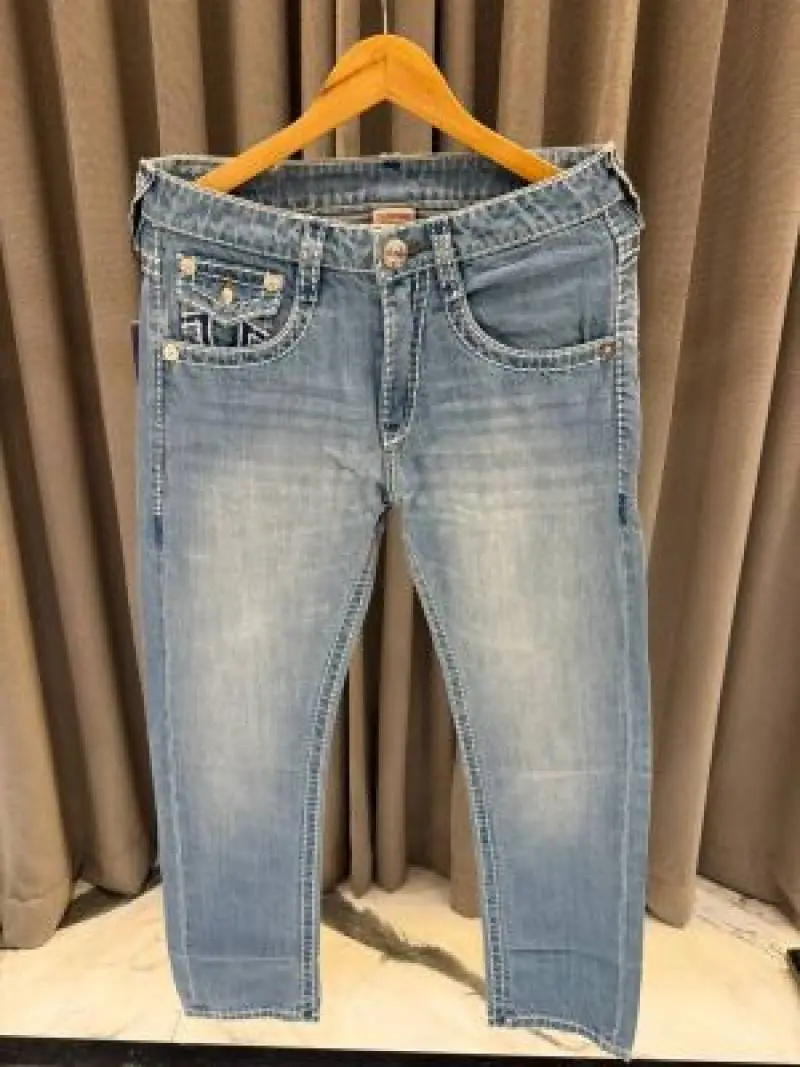True Religion Imported Denim Blue - Image 4