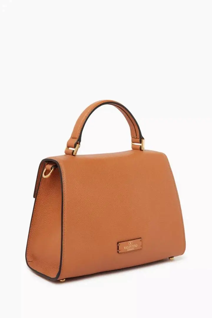 Valentynoo Tan-Brown VSling TopHandle ShoulderBag With DustCoverhut - Image 6