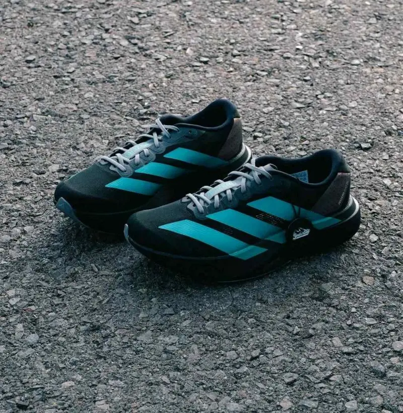 Adidas Adizero Evo SL Black Pure Teal - Image 3