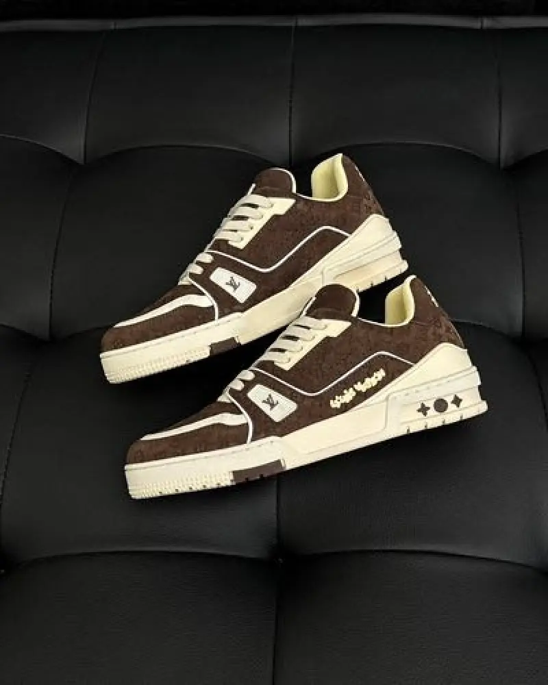 TYLER THE CREATOR X LOIUS VUTTON TRAINER MOCHA - Image 7