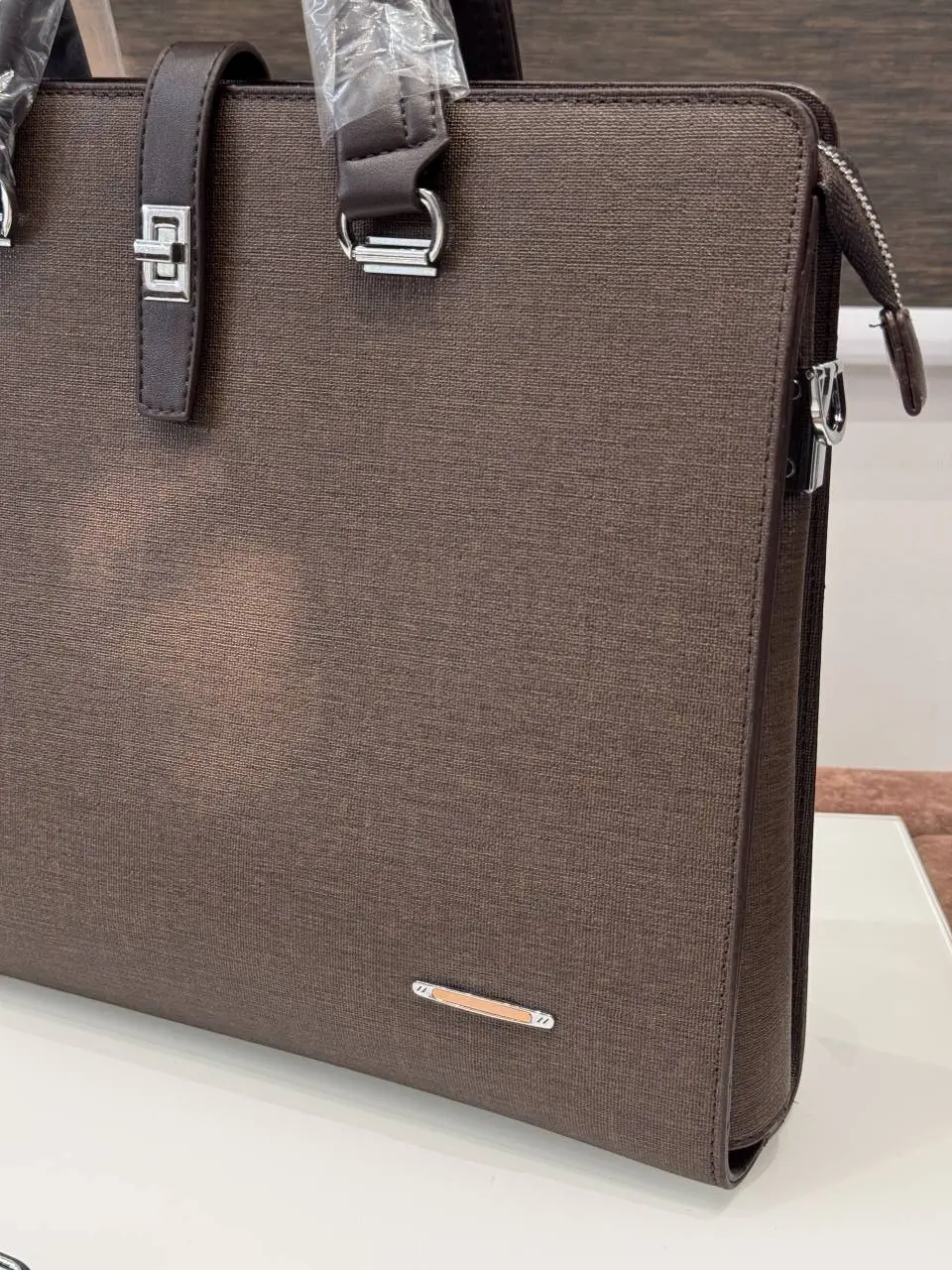 Mont Blanc Premium Laptop Bag X Office Bag M6135-5 Brown - Image 2