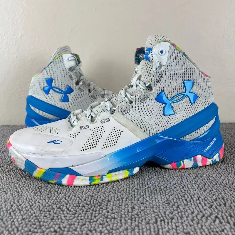 Under Armor Curry High Quality Men s Basketball Sneaker Shoes White - Image 7