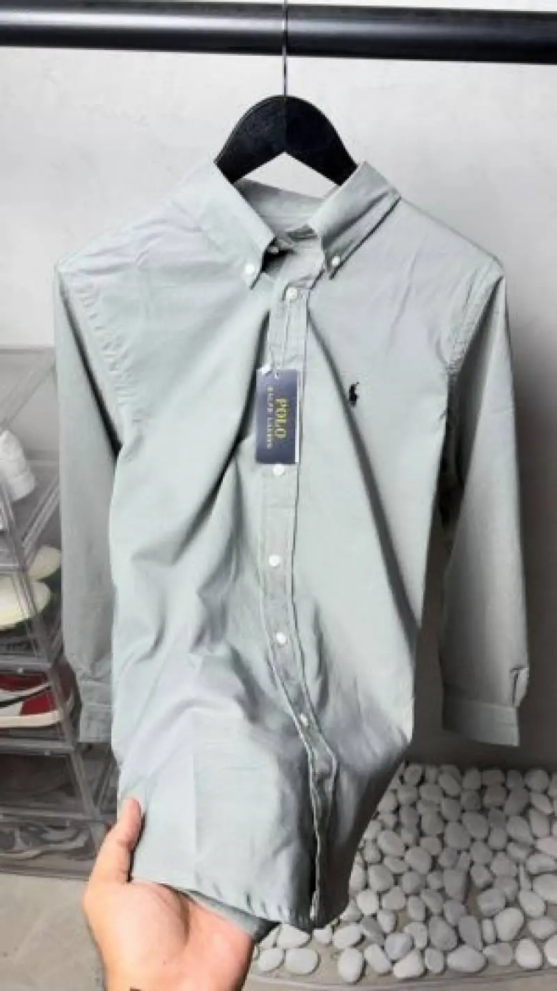 Ralph Lauren Premium Cotton Lycra Shirts 2567 - Image 2