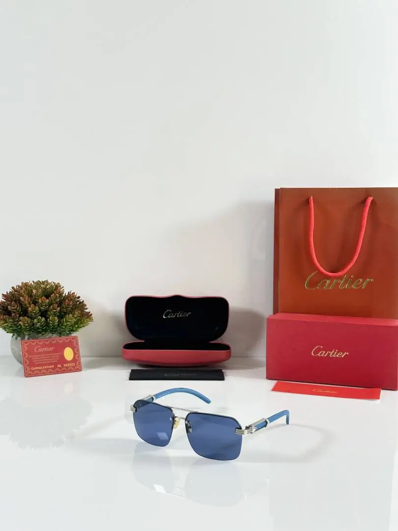 Cartier 694 Silver Blue