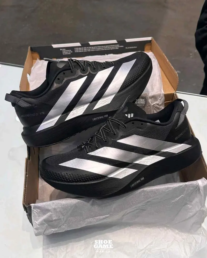 Adidas adizero evo sl atr black silver metallic 2521 - Image 3
