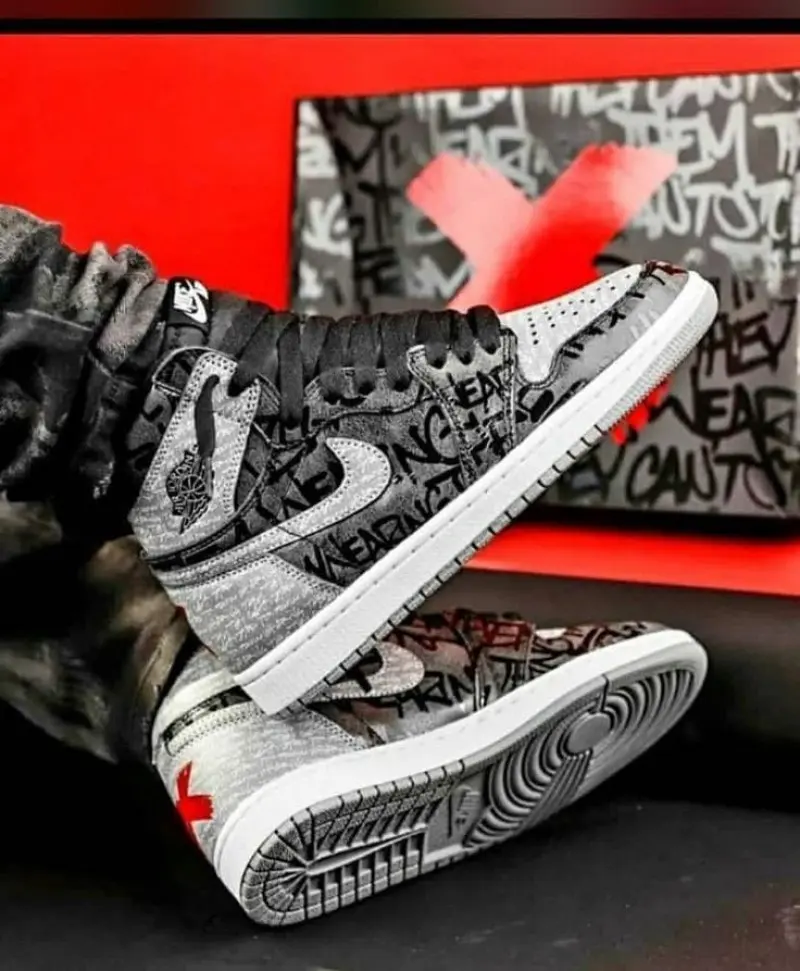 Air Jordan 1 High Rebillionaire With OG Box Heavy Quality - Image 5