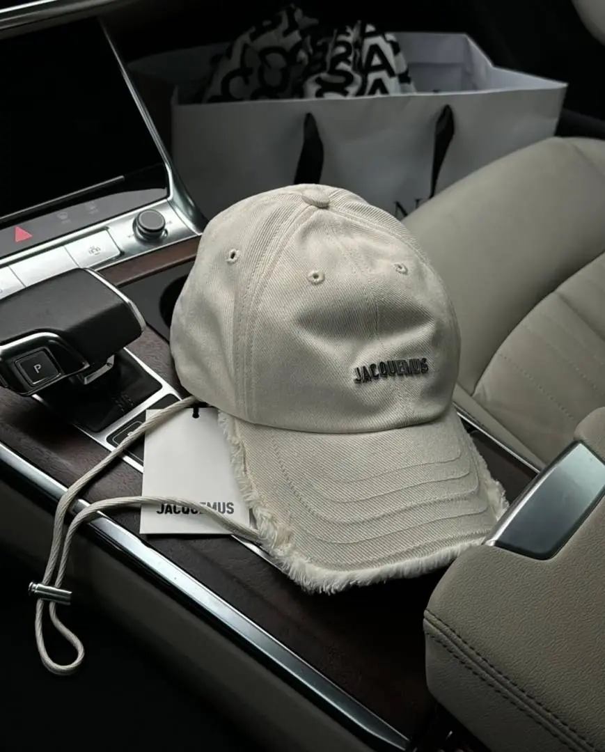 Jacquemus The Artichaut White Premium Unisex Cap With Safety Box