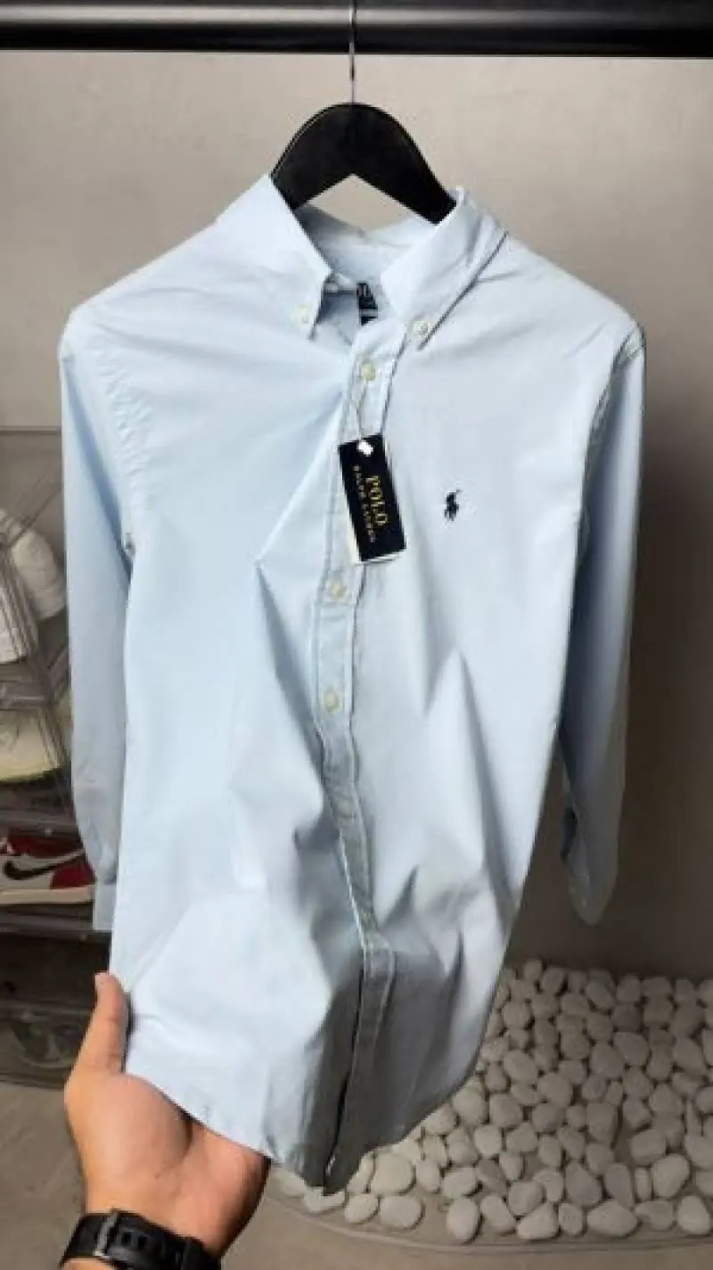 Ralph Lauren Premium Cotton Lycra Shirts 2571 - Image 2