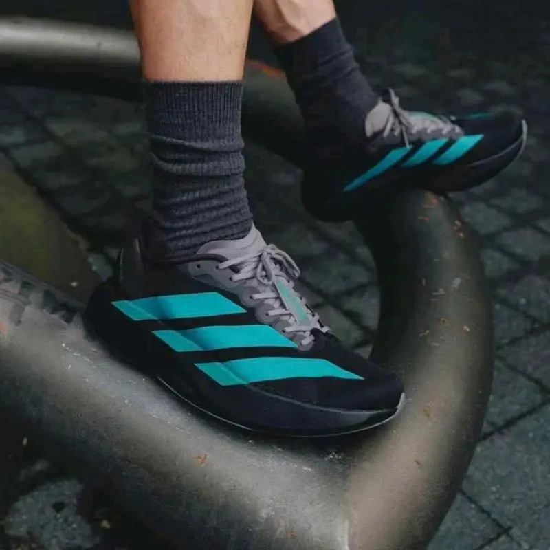 Adidas Adizero Evo SL Black Pure Teal 6025 - Image 2