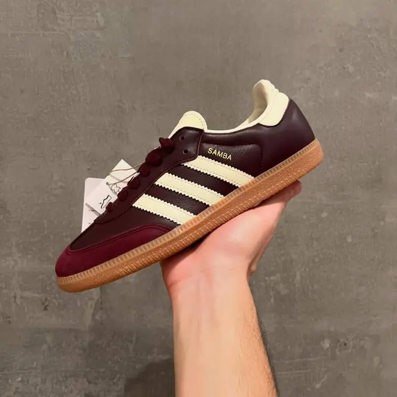 Adidas Samba OG Maroon sale - Image 4