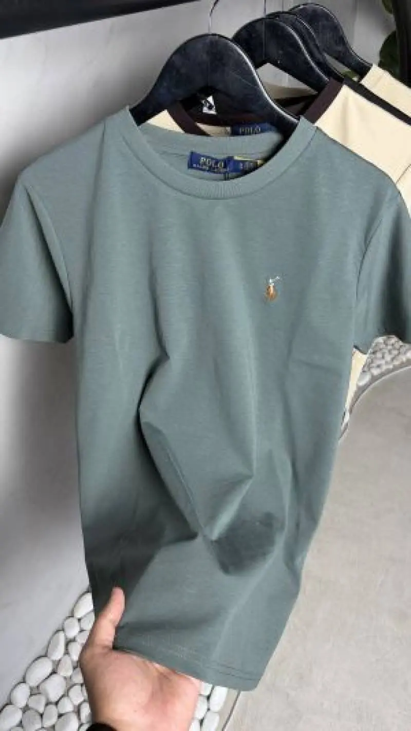 Ralph Laure -n RL Round Neck Premium T Shirt with OG Box Packaging 1656 Sale offer Vs1000