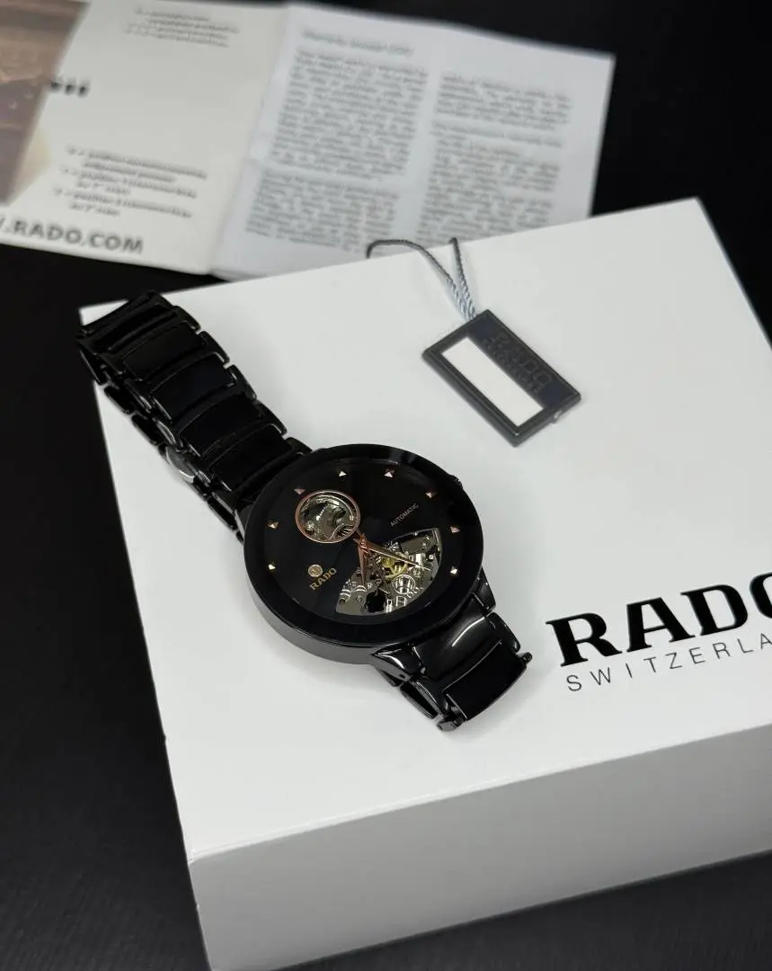 Rado Centrix Automatic Open Heart Japan Black - Image 3