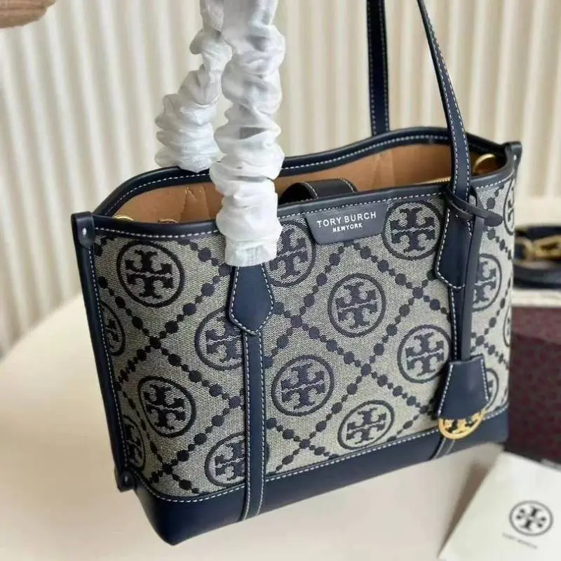 Tori Burch Mini Jacquard Tote With OriginalDustCover - Image 3