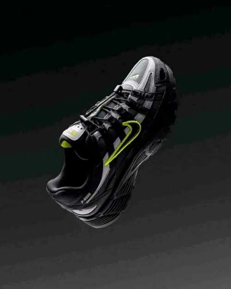 Nike P-6000 Anthracite High Voltage black reflective 582 - Image 4