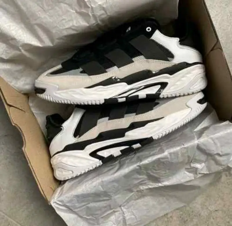 Adidas Niteball Black White 2154 - Image 6