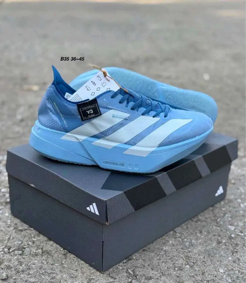 Adidas Adizero Y-3 Adios Pro 4 Lake Blue 2092 - Image 3