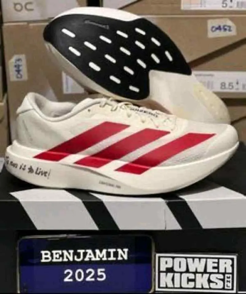 Adidas Adizero EVO SL white red - Image 7