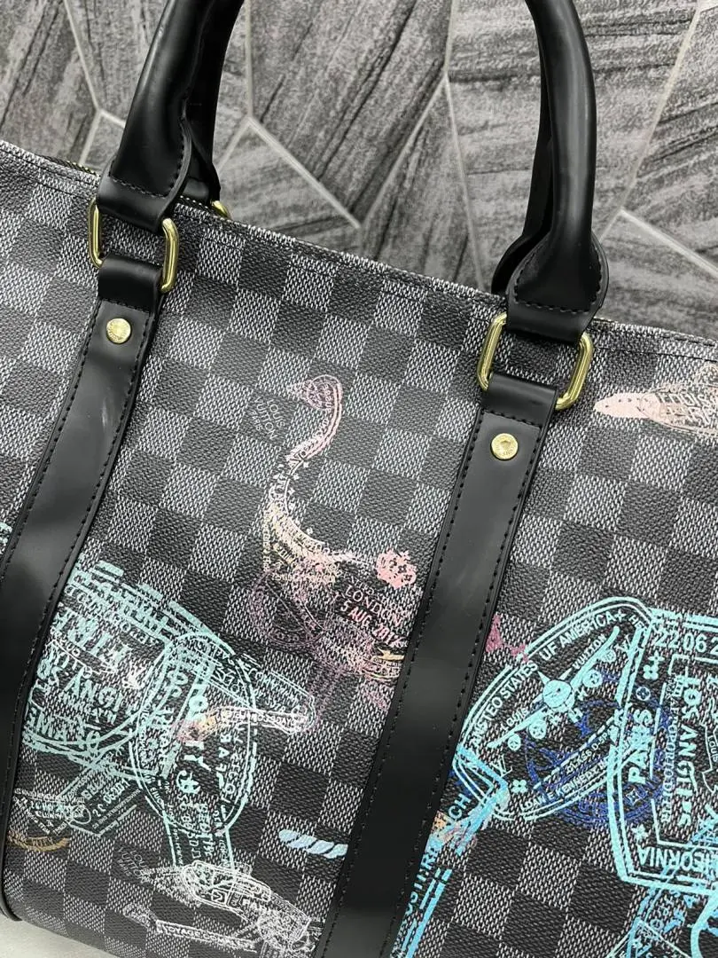 Louis Vuitton Keepall 55 Premium Duffle With DustCover - Image 4
