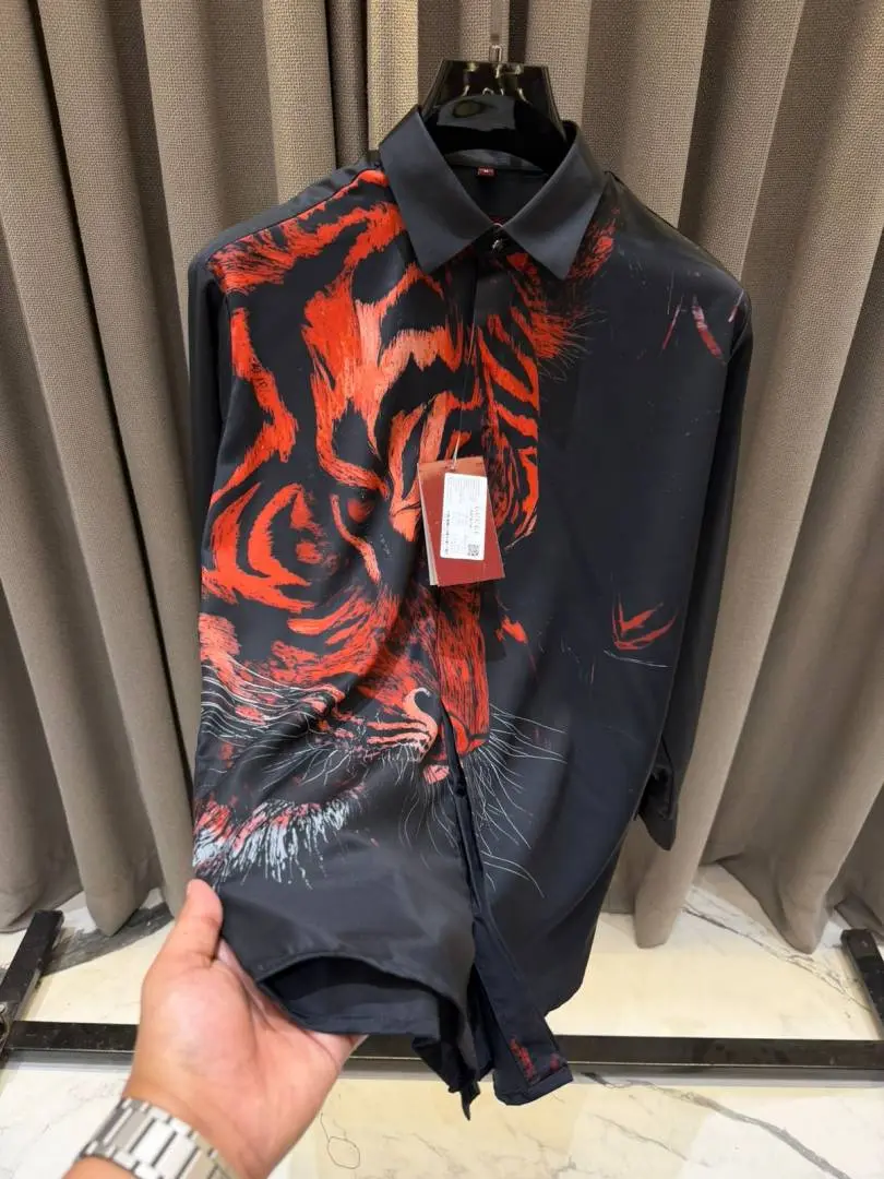 Gucci Japan Fabric Full Sleeves Shirt Black - Image 2